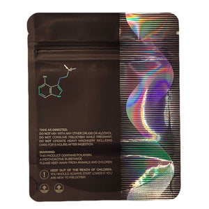 MOLECULAR | 3.5g Mylar Bags | Child Resistant | Magic Mushroom 8th Packaging