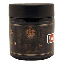 Load image into Gallery viewer, PERCEPTION | 28g Concentrate Container | Black | Child Resistant Glass Jar | 3oz