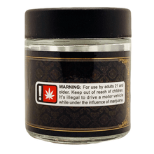 Load image into Gallery viewer, PERCEPTION | 28g Concentrate Container | Clear | Child Resistant Glass Jar | 3oz
