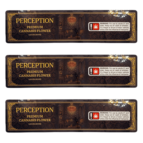 PERCEPTION | 3.5g Cannabis Jar Labeling | 1.5
