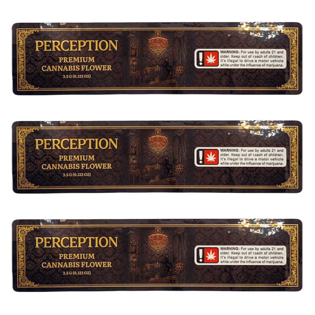 PERCEPTION | 3.5g Cannabis Jar Labeling | 1.5
