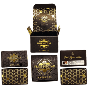 PURE NECTAR | Concentrate Container Box | Jar Packaging 5mL-7mL