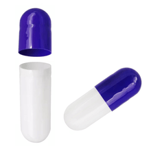 Load image into Gallery viewer, PURPLE/WHITE 00 Gel Capsules | Microdose | Magic Mushrooms Shrooms