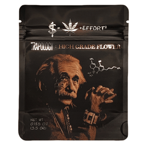 TRAPOLOGY | 3.5g Mylar Bags | Resealable 8th Barrier Bag Packaging 3.5 Gram