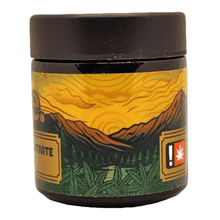 Load image into Gallery viewer, TREE | 28g Concentrate Container | Black | Child Resistant Glass Jar | 3oz