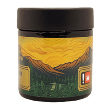 Load image into Gallery viewer, TREE | 3.5g Black Plastic Jars | Child Resistant 8th Packaging