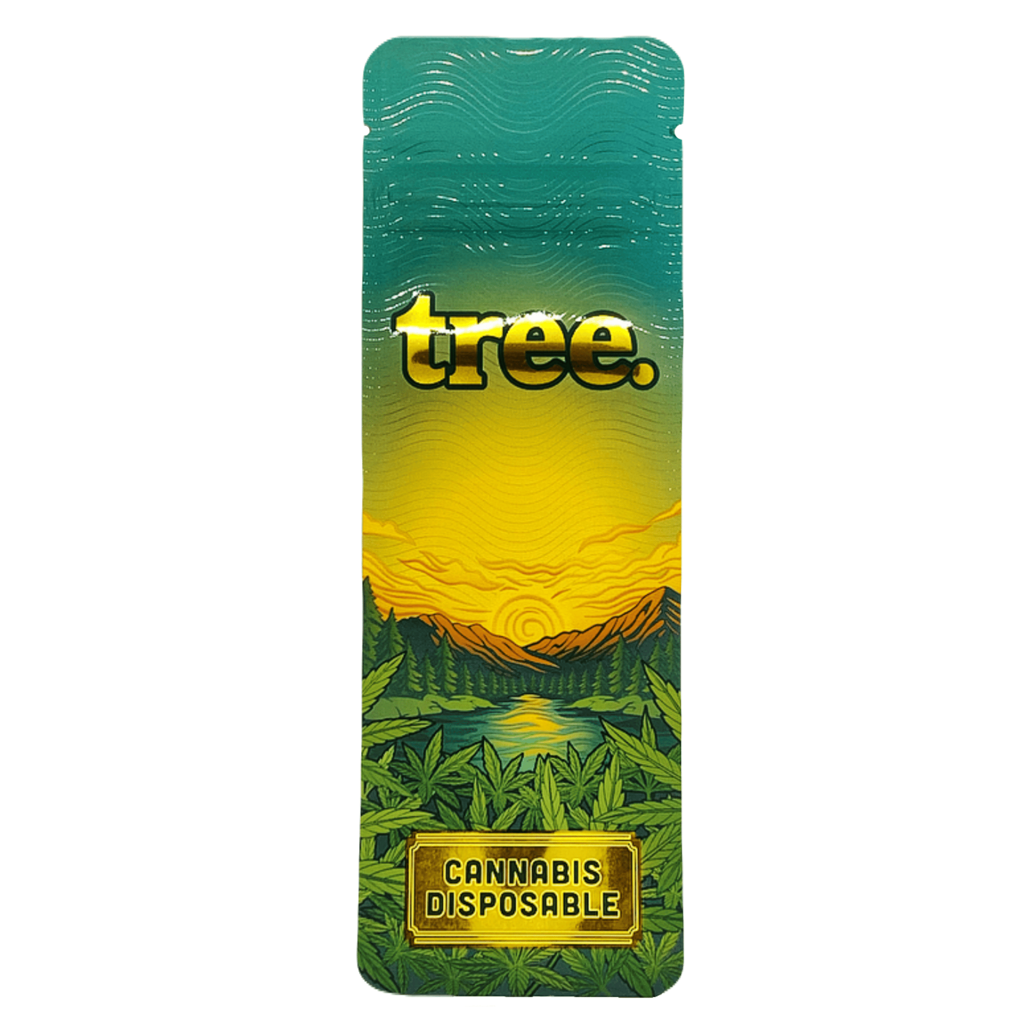 TREE | Disposable Vape Mylar Bag Packaging | 2.25" x 6.7" | Creative Labz: Packaging Solutions TREE | Disposable Vape Mylar Bag Packaging | 2.25" x 6.7" | Creative Labz: Packaging Solutions