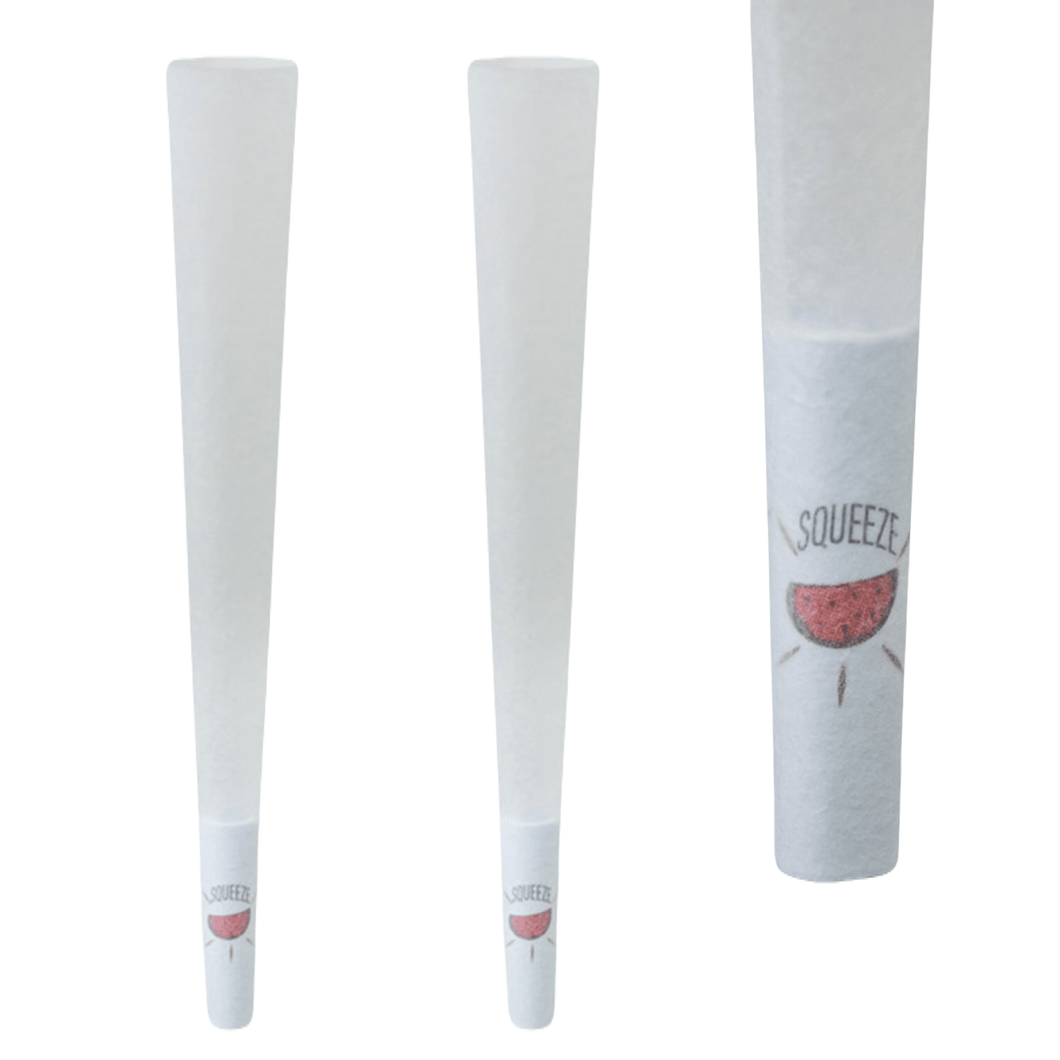 WATERMELON Pearl Tip | Refined White | 109mm Pre-Roll Cones | 1 Gram Kingsize