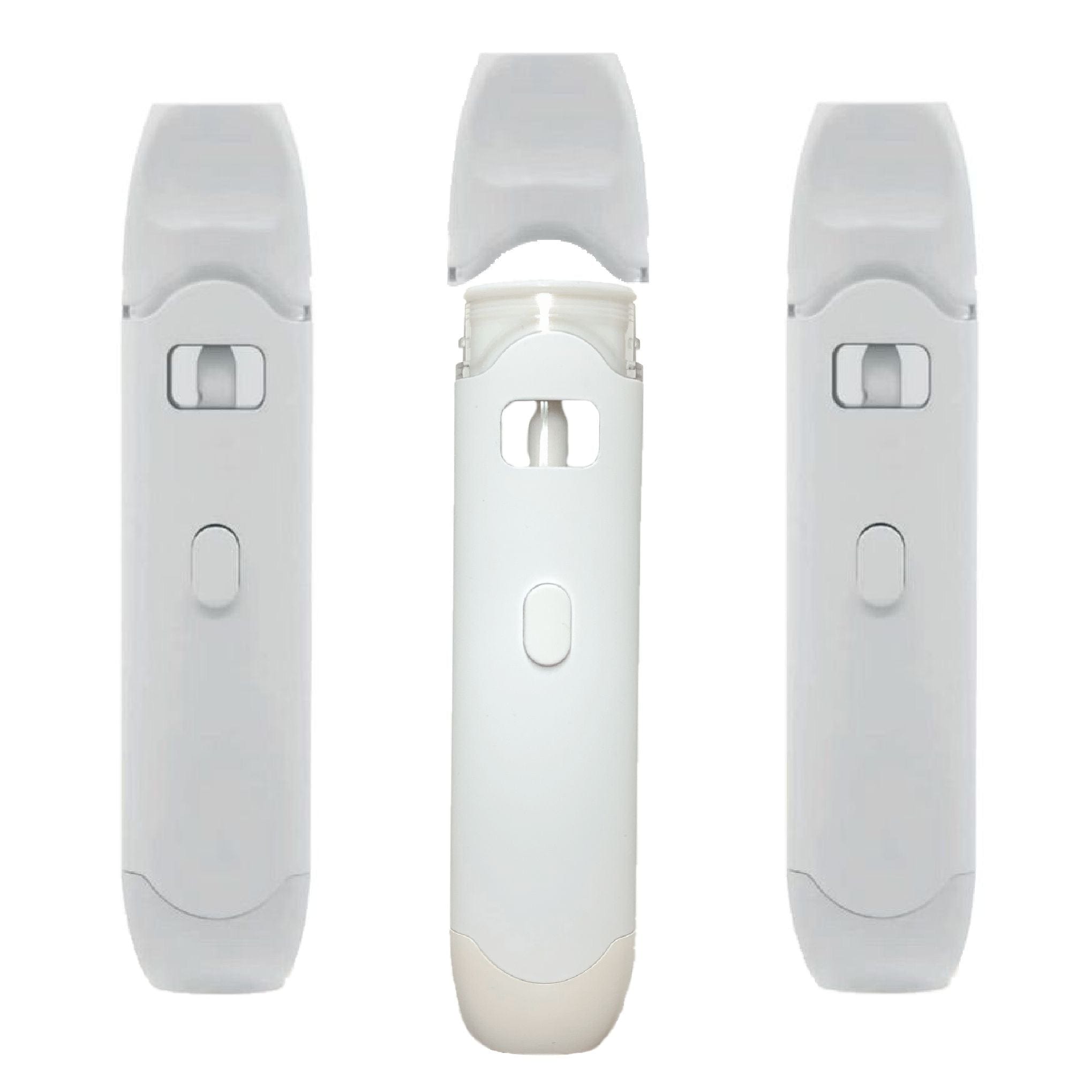 WHITE Ceramic Disposable Vape Cartridge - 1mL Tank | Creative Labz: Packaging Solutions WHITE Ceramic Disposable Vape Cartridge - 1mL Tank | Creative Labz: Packaging Solutions
