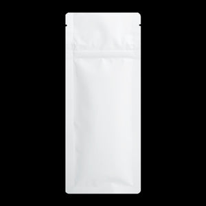 WHITE | Disposable Packaging Bags | Child Resistant | Resealable Mylar Bag  | 3"x7.20"