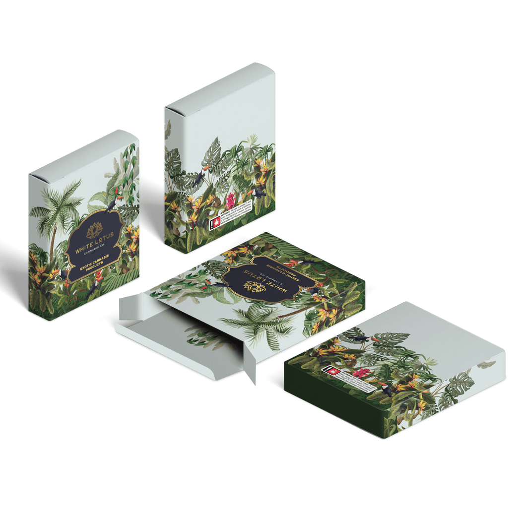 3.5g Mylar Bags | Resealable 8th Bag Packaging | WHITE LOTUS – Creative ...