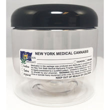 Load image into Gallery viewer, NEW YORK Cannabis State Warning Label | Strain Label | 3“ x 1“ | 500 Stickers