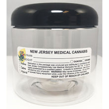 Load image into Gallery viewer, NEW JERSEY Cannabis State Warning Label | Strain Label | 3“ x 1“ | 500 Stickers