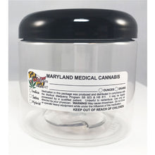Load image into Gallery viewer, MARYLAND Cannabis State Warning Label | Strain Label | 3“ x 1“ | 500 Stickers