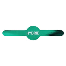 Load image into Gallery viewer, Metallic Green Hybrid Doob Tube Tamper Labels 0.6″ X 2.5″