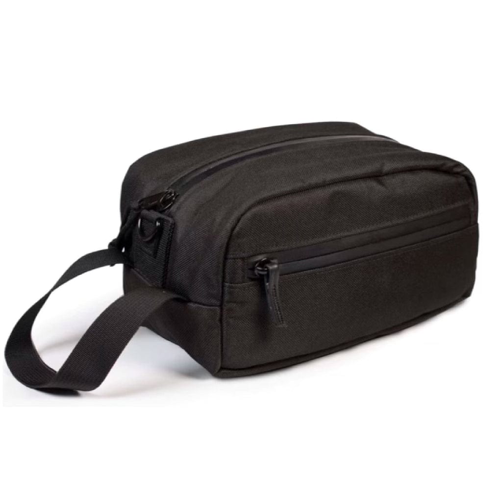 BLACK Smell Proof Toiletry Bag | Carbon Lined | SMALL