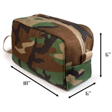 Load image into Gallery viewer, CAMO Smell Proof Toiletry Bag | Carbon Lined | Large