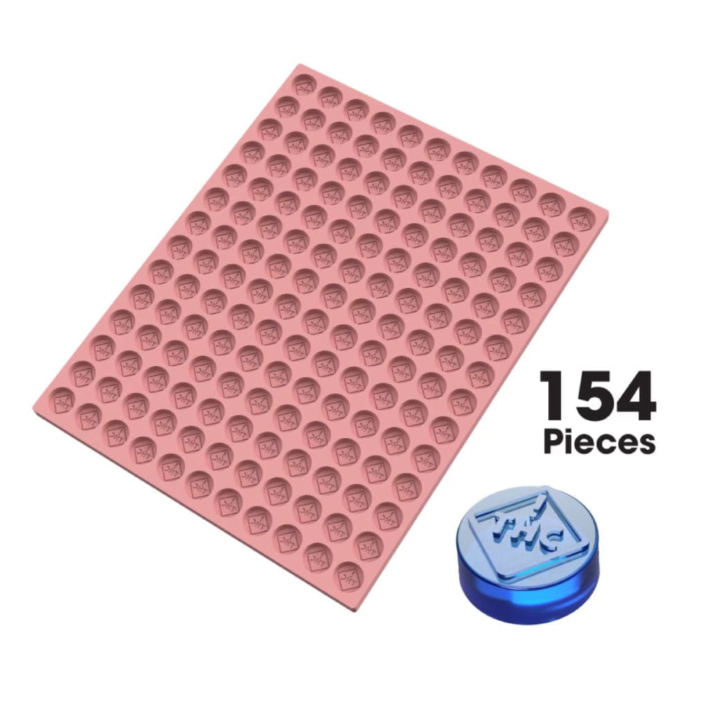 Coin Gummy Edible Mold | COLORADO THC Symbol | 2.8 mL | Silicone