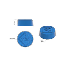Load image into Gallery viewer, Coin Gummy Edible Mold | COLORADO THC Symbol | 2.8 mL | Silicone