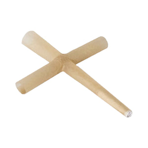 Cross Joint | Unrefined Brown | 109mm Pre-Roll Cone | 3 Gram Kingsize