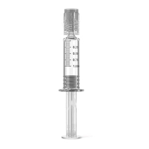 1 mL Luer Lock Glass Concentrate Applicator Syringe