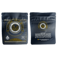 GOLDEN GATE BUDZ 3.5g 8th Bags Mylar Resealable Barrier Bag Packaging 3.5 Gram