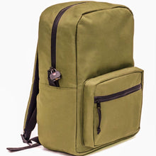 Load image into Gallery viewer, GREEN Smell Proof Book Bag | Carbon Lined | Insert Included