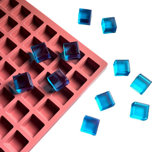 Gummy Edible Mold | SQUARE | 2.5 mL | 3.25 mL | 4 mL | 6 mL | Silicone