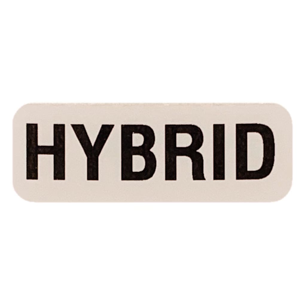 HYBRID Labeling Sticker | .75 x 2.25” | Creative Labz: Packaging Solutions