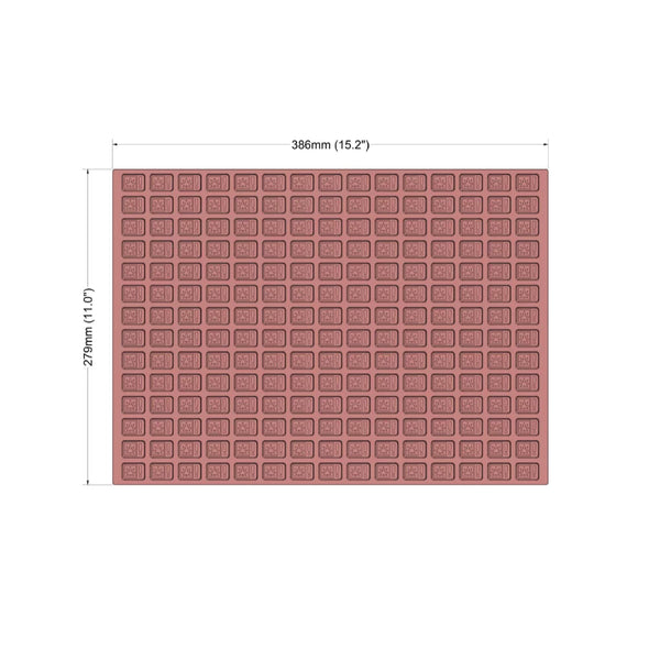 3.5mL Square Gummy Mold - Universal Depositor