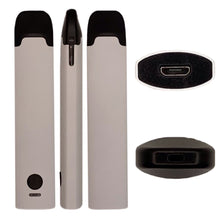 Load image into Gallery viewer, WHITE | Disposable Vape Cartridge | 1 mL Tank | Pre-Heat Button | 280mAh Rechargeable