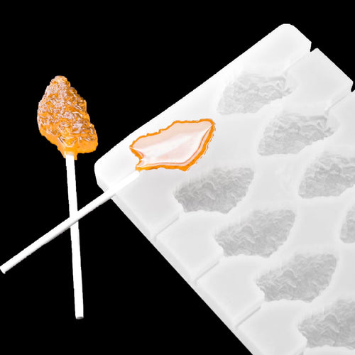 Lollipop Edible Mold | CANNABIS BUD | 10 mL | Silicone