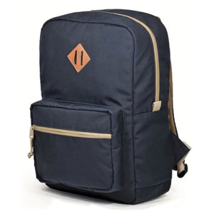 NAVY BLUE Smell Proof Book Bag | Carbon Lined | Insert Included