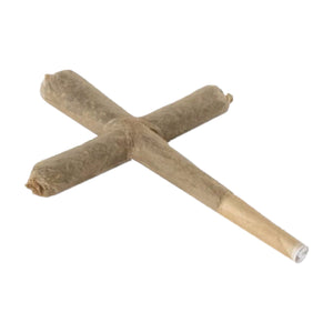 Cross Joint | Unrefined Brown | 109mm Pre-Roll Cone | 3 Gram Kingsize