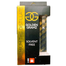 Load image into Gallery viewer, GOLDEN GRAMZ | 510 Cartridge Box Packaging .5-1mL