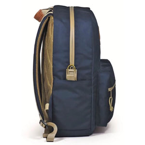 NAVY BLUE Smell Proof Book Bag | Carbon Lined | Insert Included