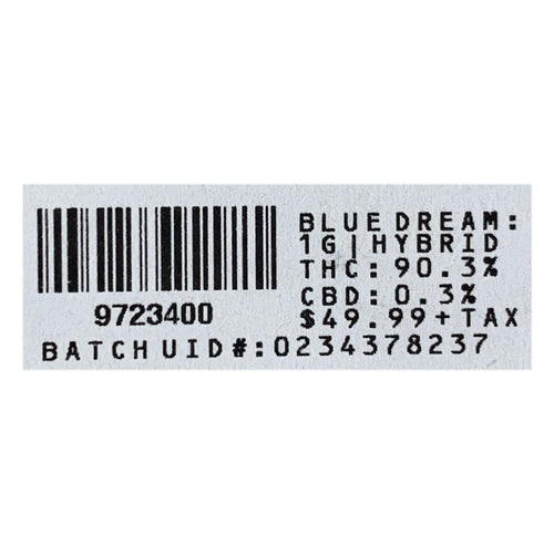 Cartridge Strain Labeling | Boxes | Tubes | .5” x 1.25”