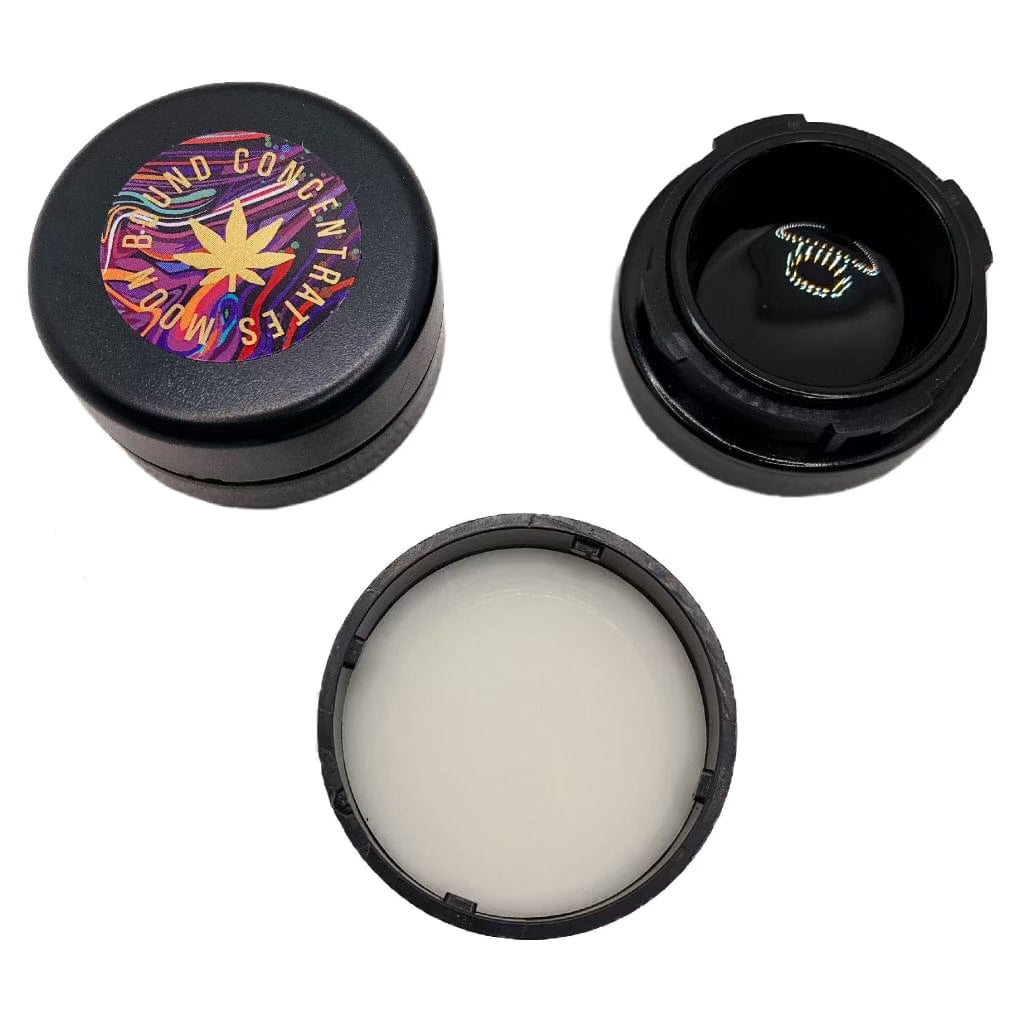 MOON BOUND | 7mL Black Glass Jar | Child Resistant Concentrate Container