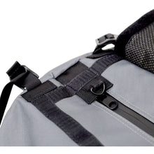Load image into Gallery viewer, CLASSIC GREY Smell Proof Duffle Bag | Carbon Lined | Medium