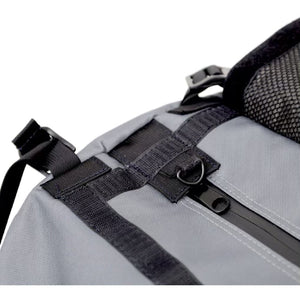 CLASSIC GREY Smell Proof Duffle Bag | Carbon Lined | Medium