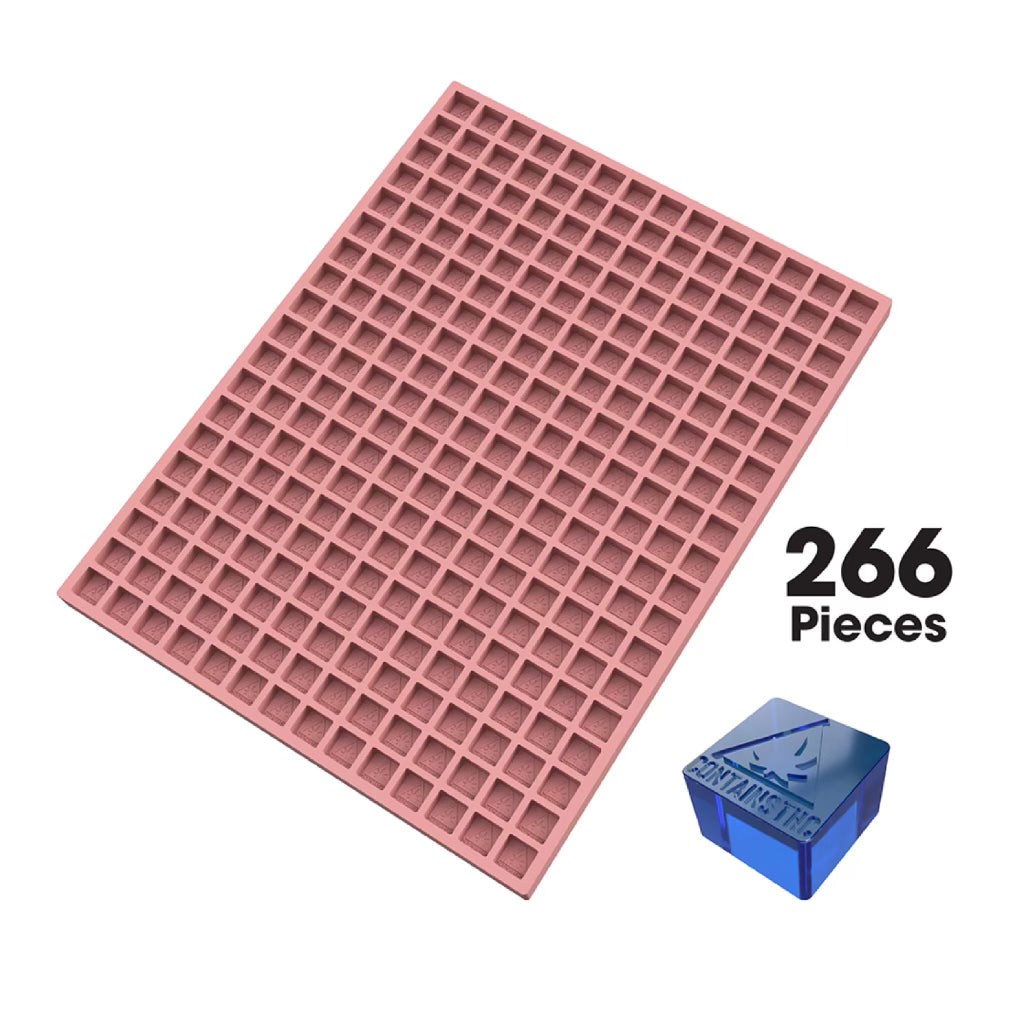 Cube Gummy Edible Mold | MASSACHUSETTES THC Symbol | 2.38 mL | Silicone