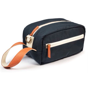 NAVY BLUE Smell Proof Toiletry Bag | Carbon Lined | SMALL