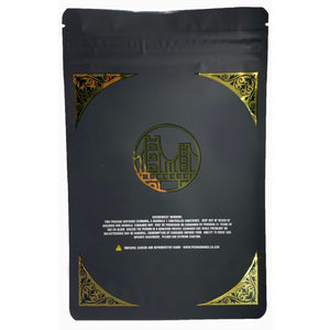 GOLDEN GATE BUDZ | 28g Mylar Bags | Resealable oz. Barrier Bag Packaging 28 Gram