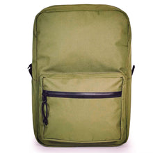 Load image into Gallery viewer, GREEN Smell Proof Book Bag | Carbon Lined | Insert Included