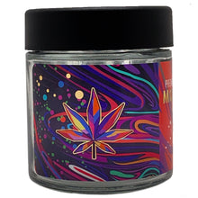 Load image into Gallery viewer, MOON BOUND | 3.5g Clear Glass Jars | Child Resistant 8th Packaging