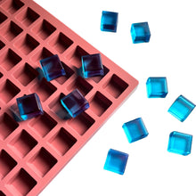 Load image into Gallery viewer, Gummy Edible Mold | SQUARE | 2.5 mL | 3.25 mL | 4 mL | 6 mL | Silicone