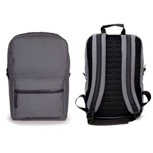 GREY Smell Proof Book Bag | Carbon Lined | Insert Included