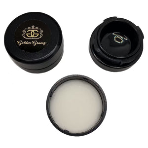 GOLDEN GRAMZ | 7mL Black Glass Jar | Child Resistant Concentrate Container