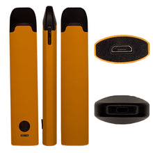 Load image into Gallery viewer, ORANGE | Disposable Vape Cartridge | 1 mL Tank | Pre-Heat Button | 280mAh Rechargeable