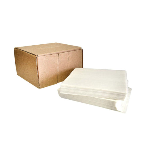 1000x Square Silicone Coated Parchment Paper 4x4